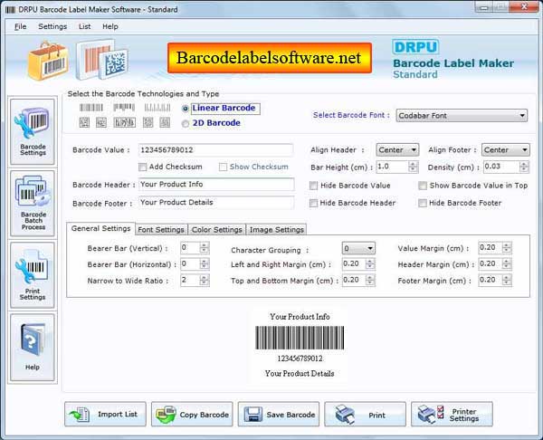 Barcode Label Software 7.3.0.1