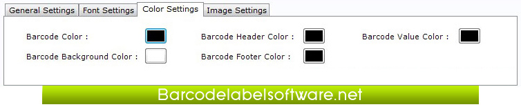 Color Settings Color Settings