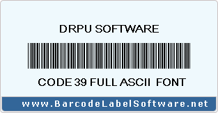 Code 39 Full ASCII