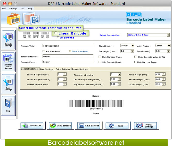 Mac Barcode Labels