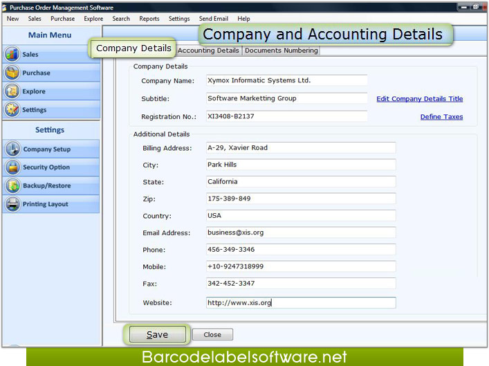 Purchase Order Management