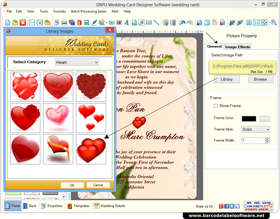 wedding card maker software screenshots how to generate