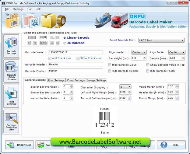 Screenshot of How to Design UPCE Barcodes