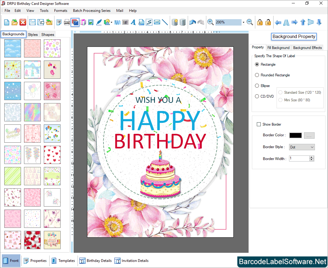 Birthday Card Maker Software