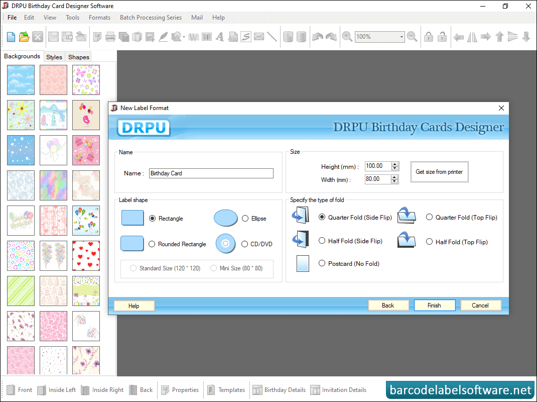 Birthday Card Maker Software