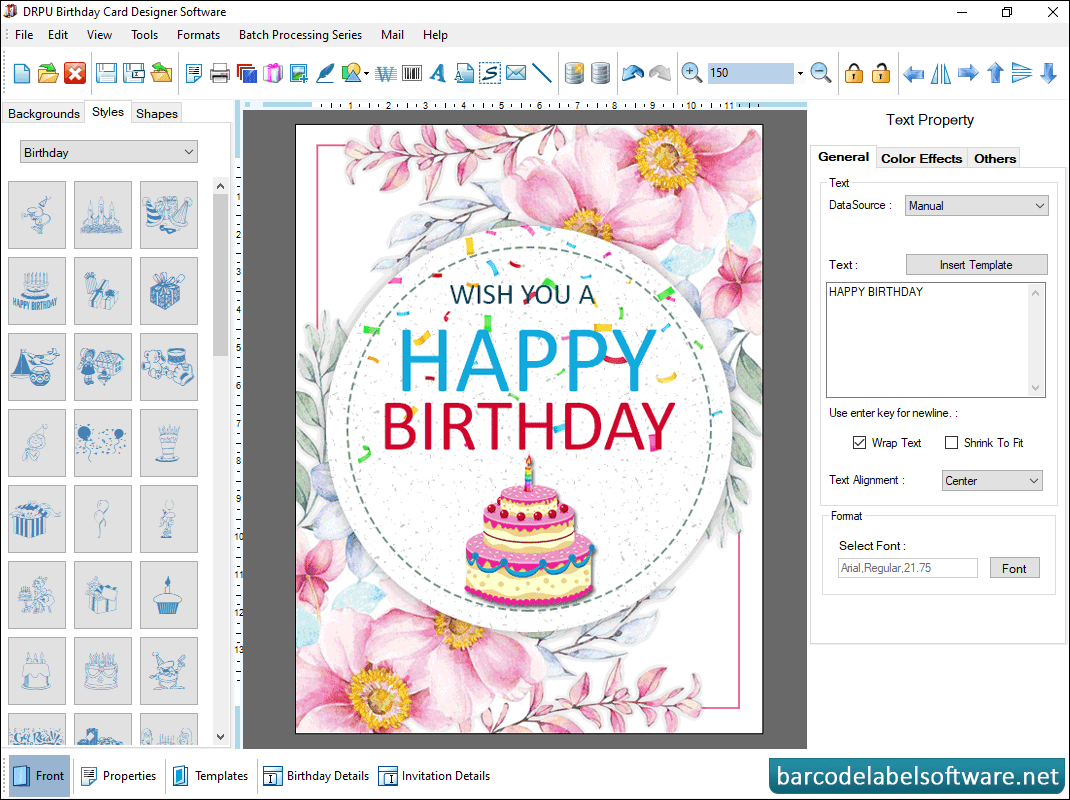 Birthday Card Maker Software