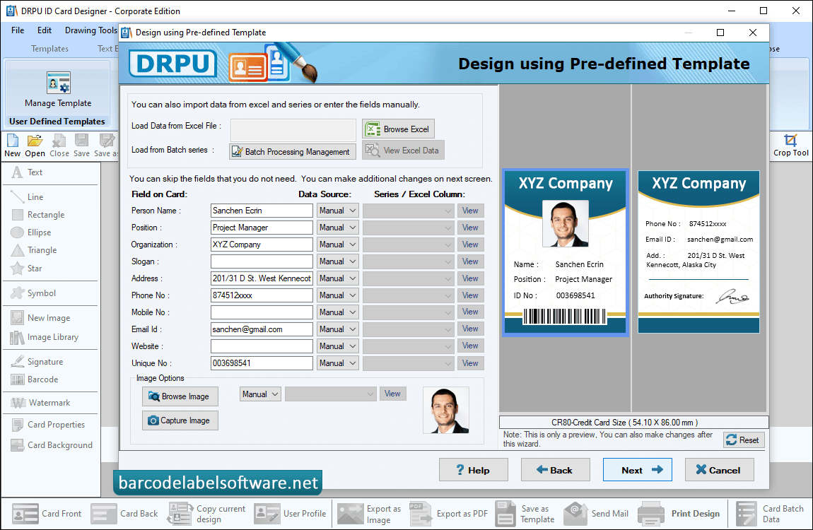 User Profile Information