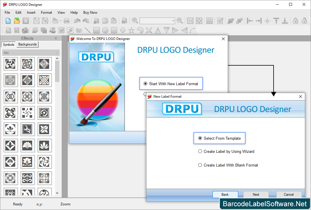 Logo Designer Software Select Module