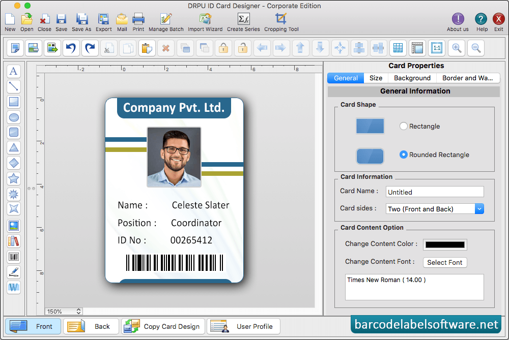 Id Card Designer Corporate Edition For Mac
