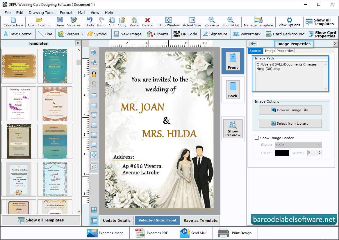 Wedding Card Maker Software