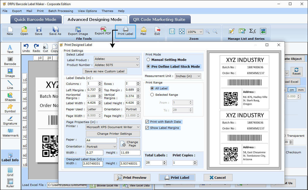 Barcode Label Software - Corporate Edition Barcode Label Software - Corporate Edition